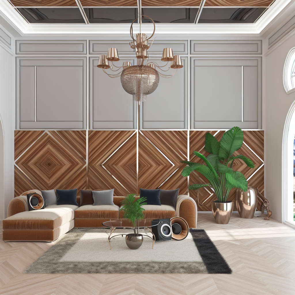 Come rendere gli ambienti di casa eleganti con i pannelli acustici in legno