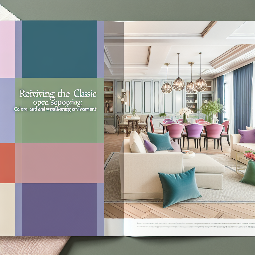 Come rinnovare l'open space classico: colori e combinazioni per un ambiente armonioso e accogliente