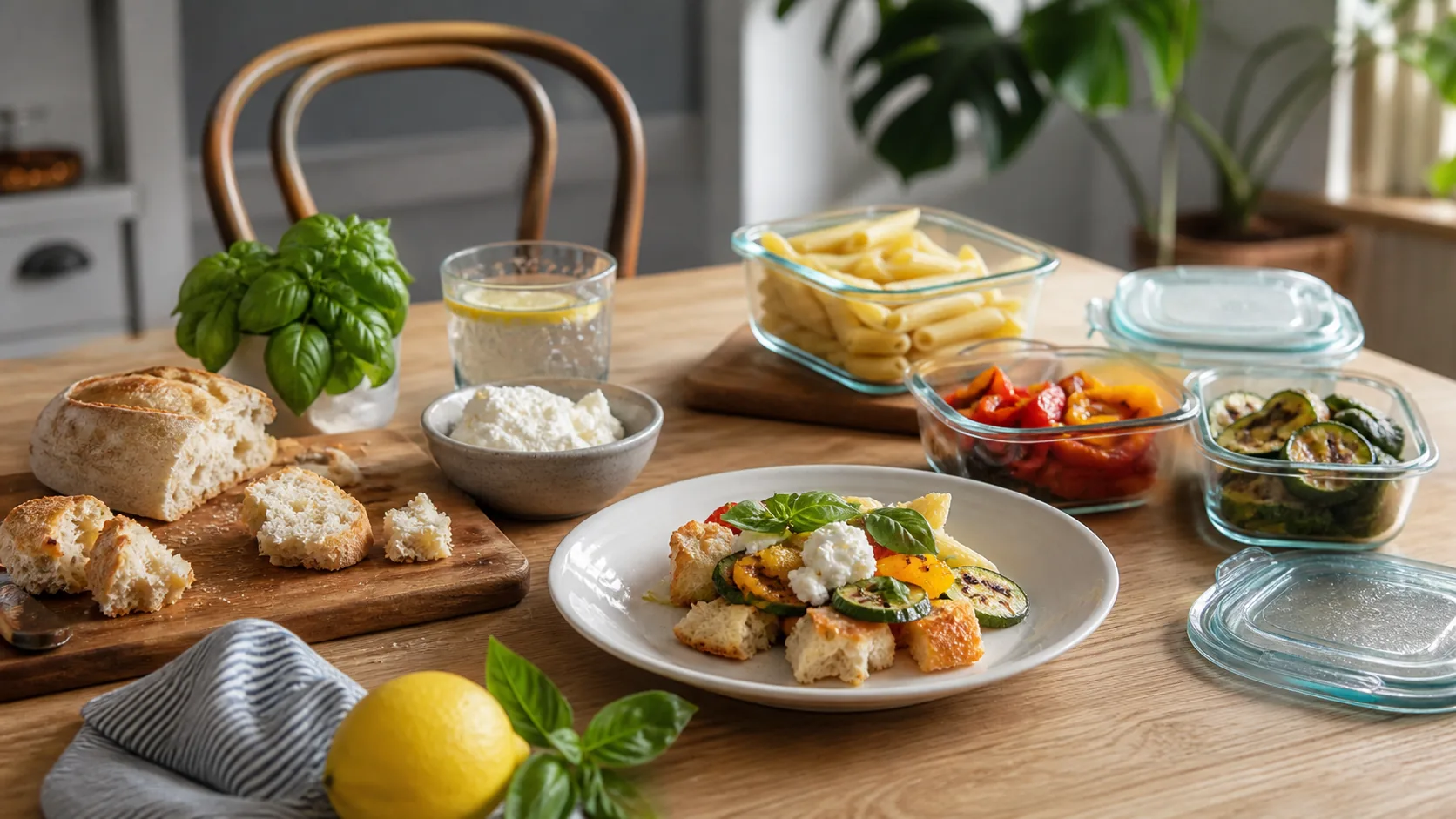Immagine editoriale per Avanzi del weekend: ricette semplici per non buttare pane, pasta e verdure