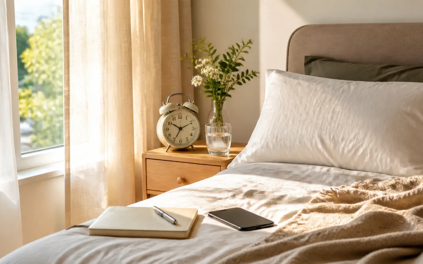 Immagine editoriale per Ritmo sonno-veglia dopo le vacanze: come rimetterlo in ordine senza stravolgere la giornata