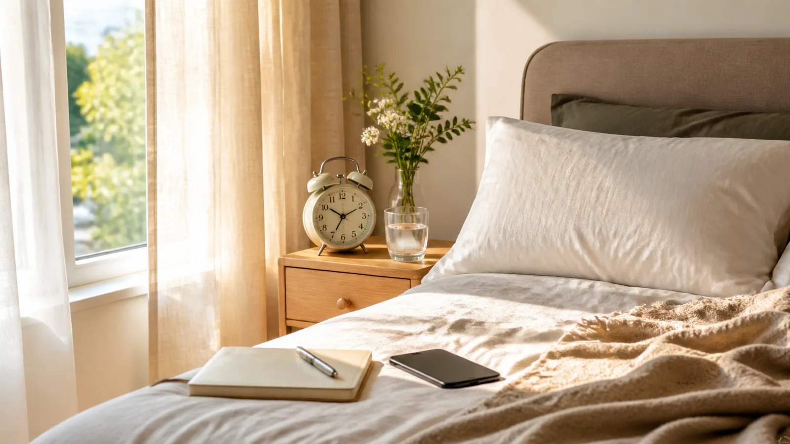 Immagine editoriale per Ritmo sonno-veglia dopo le vacanze: come rimetterlo in ordine senza stravolgere la giornata