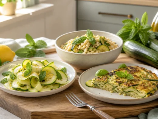 Immagine editoriale per Ricette estive con zucchine: tre idee furbe quando ne hai cotte troppe