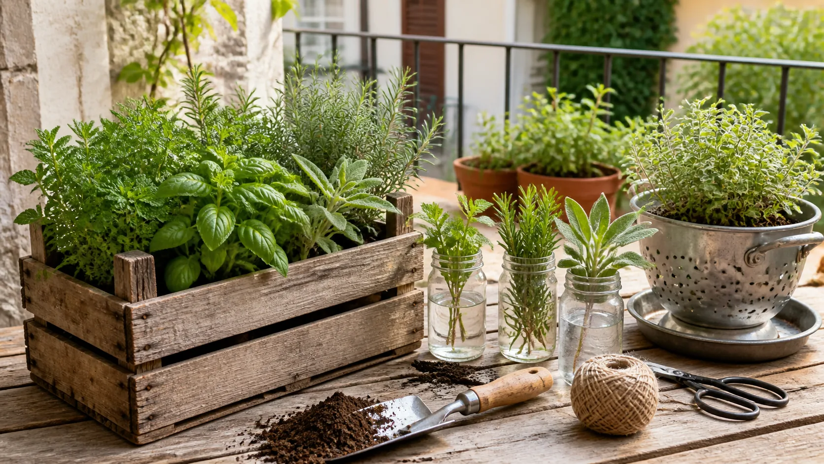 Immagine editoriale per Riciclo creativo a costo zero per il giardino: 5 idee utili da fare con quello che hai già