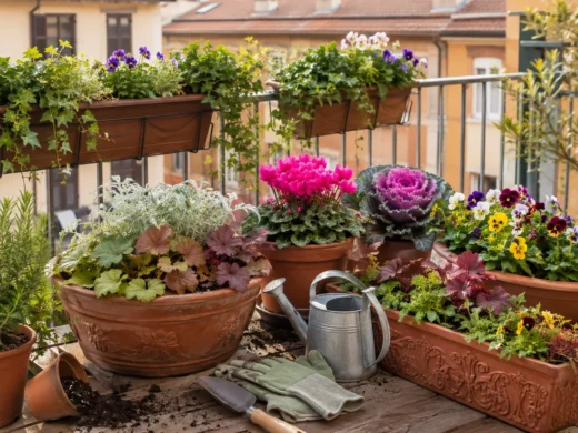 Immagine editoriale per Terrazzo d’autunno: le piante giuste per dare colore al balcone senza rifare tutto