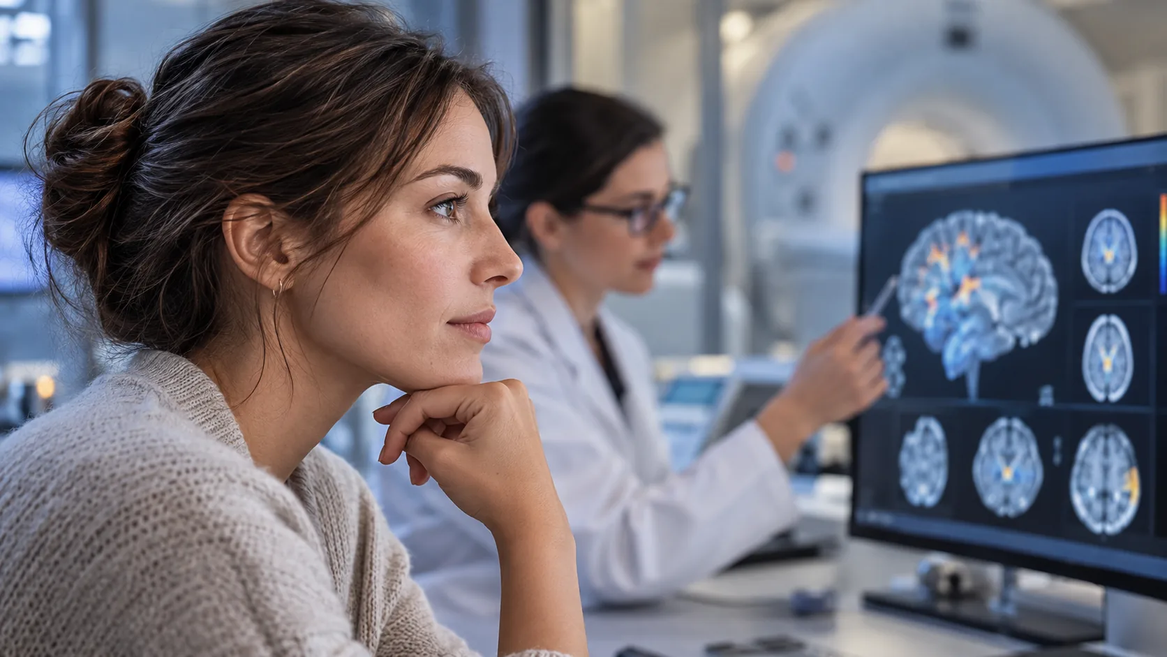 Immagine editoriale per Progesterone e controllo emotivo: cosa mostra davvero il nuovo studio sul cervello